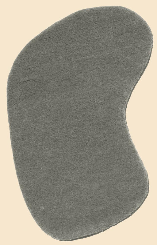 Nanimarquina Gray Oddly Shaped Wool Rug 3 Main Image