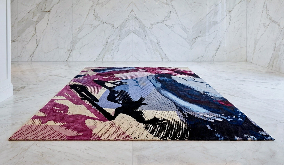Fashion Rug Pushing the Boundaries of Bespoke Design- a Custom Boudoir Rug — Modern ...