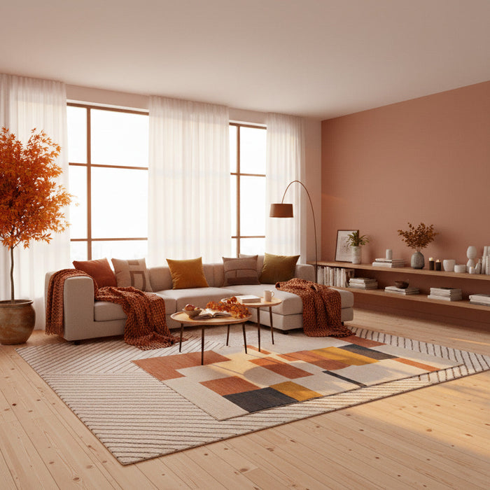 Layered Rugs for Seasonal Transitions