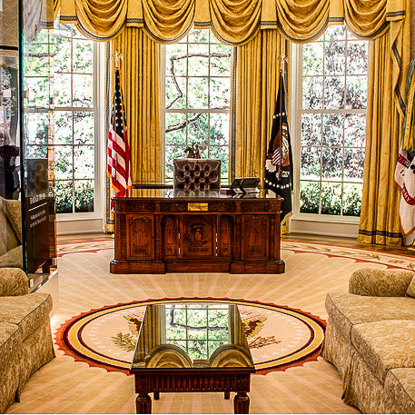 Stepping into History: How Our Custom Dye-Injected Nylon Rugs Bring the Oval Office to Life