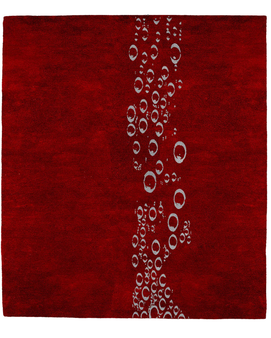 red area rug