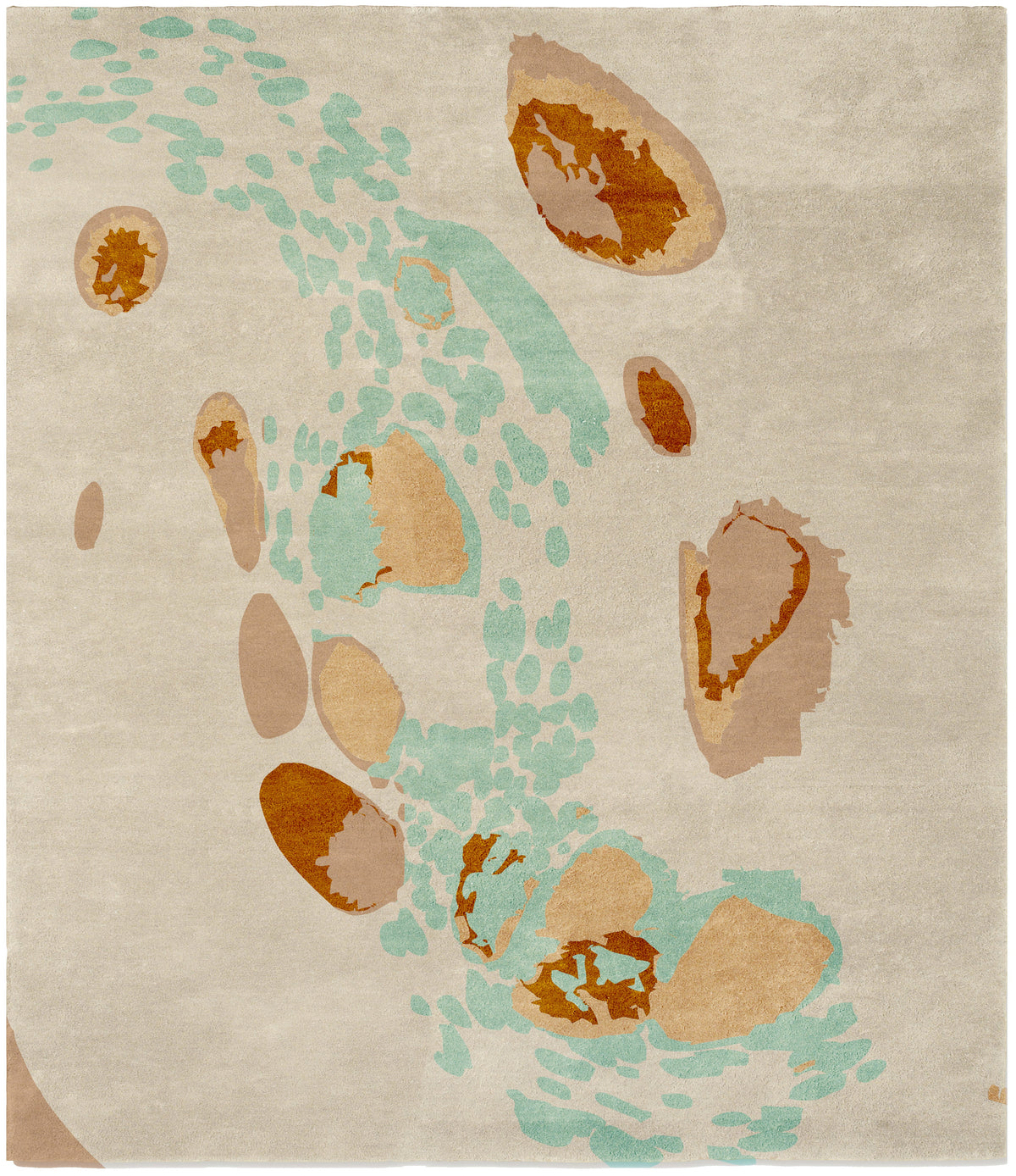 Hummingbird Muted Reimagined — Modern Designer Rugs