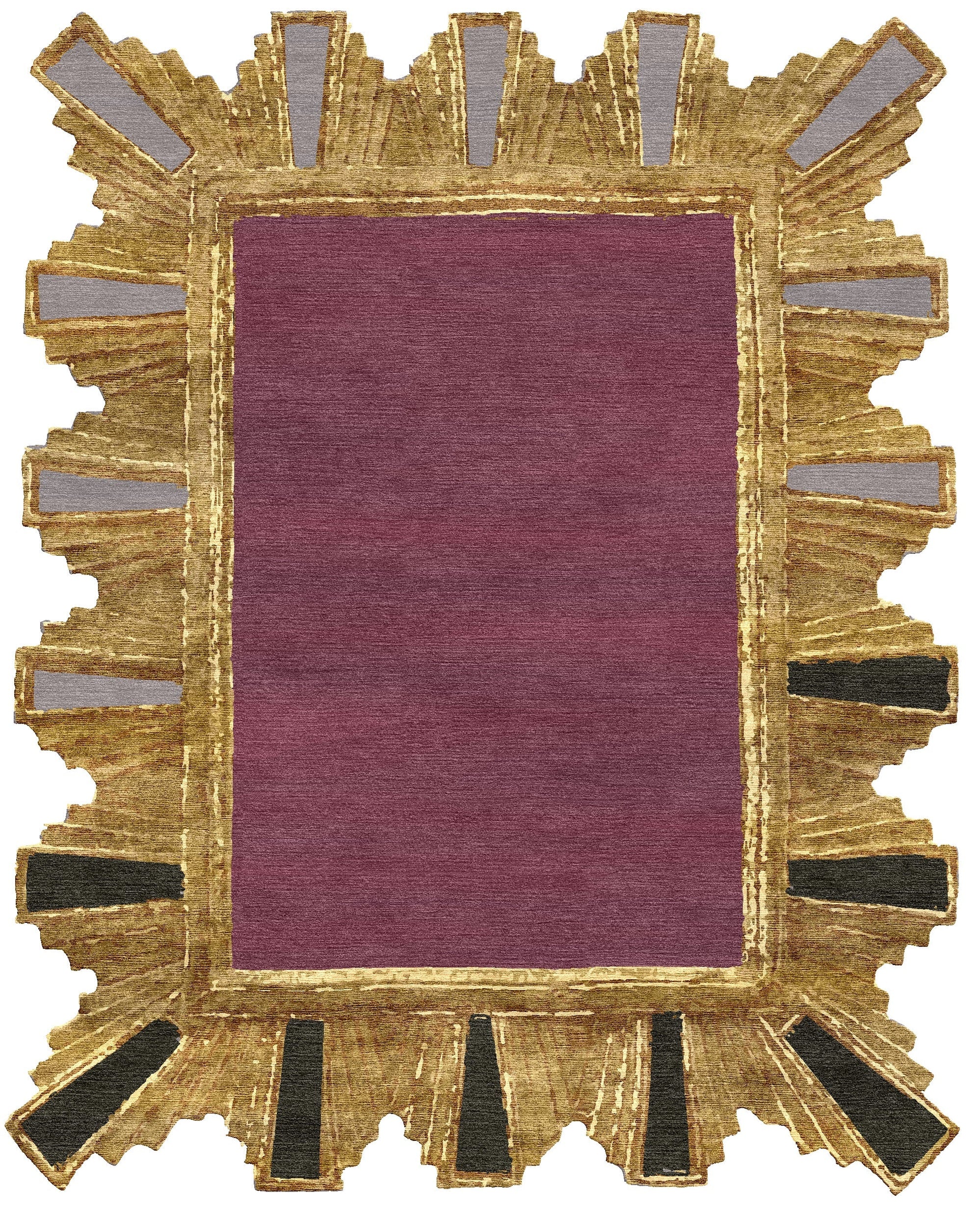 Renaissance C Hand Knotted Tibetan Rug — Modern Designer Rugs