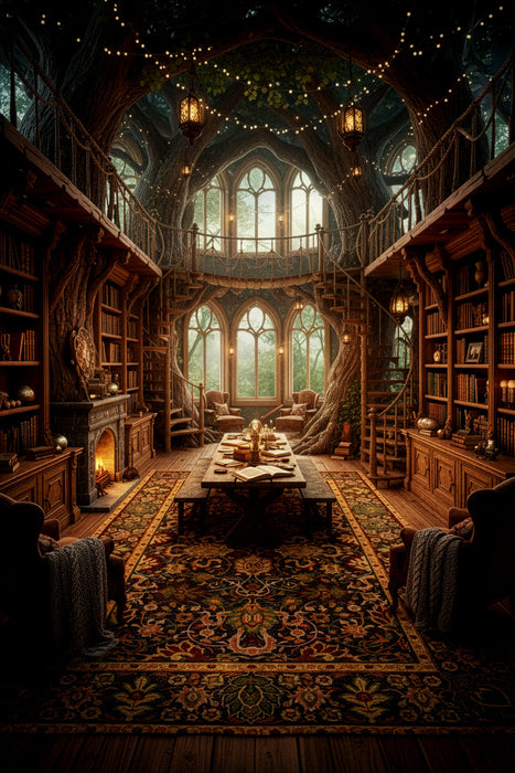 Agra C Floral Hand Knotted Oushak Rug