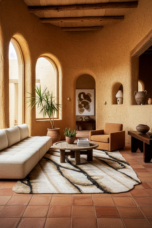 Amorphous D Area Rug