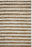 Striped Natural Jute Rug