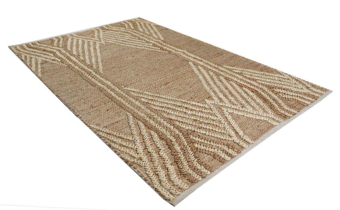 Abstract Jute Rug Chunky Abstract Jute Rug — Modern Designer Rugs