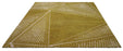 Point of View Yellow Hand Knotted Luxury Rug by Designer Christopher Fareed