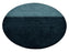 Prelude B Ombre Handmade Luxury Round Area Rug by Christopher Fareed