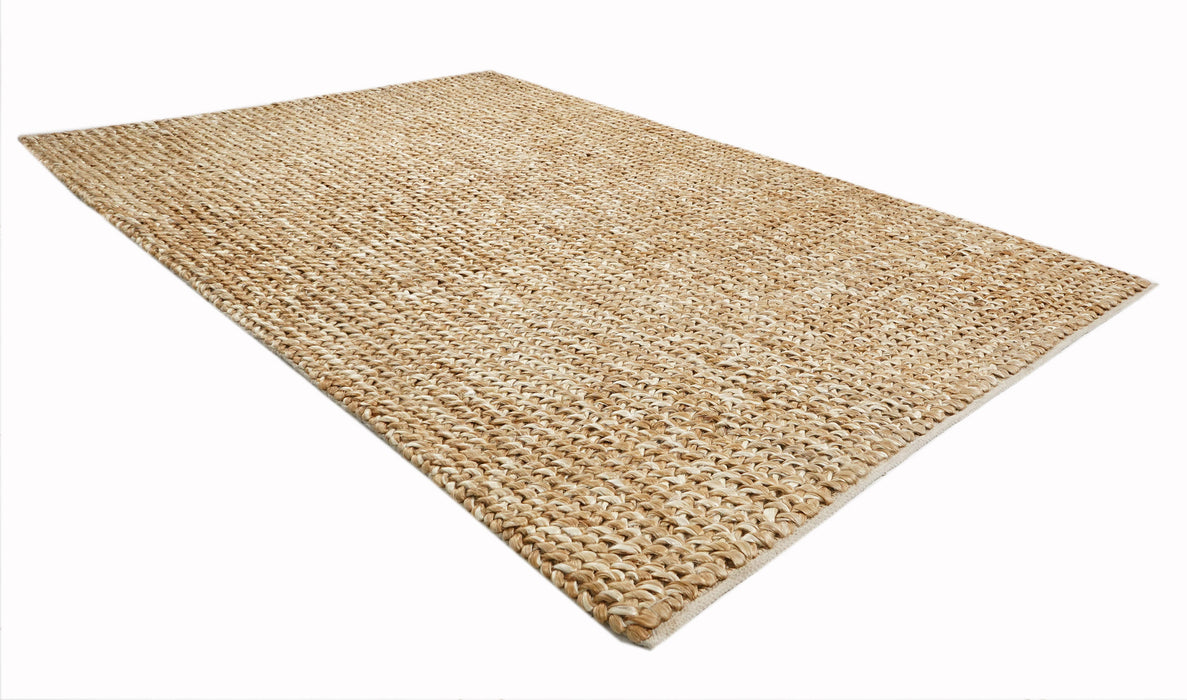 Woven Natural Jute Area Rug 