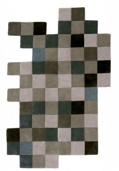 Nanimarquina Gray Oddly Shaped Wool Rug 7 Main Image