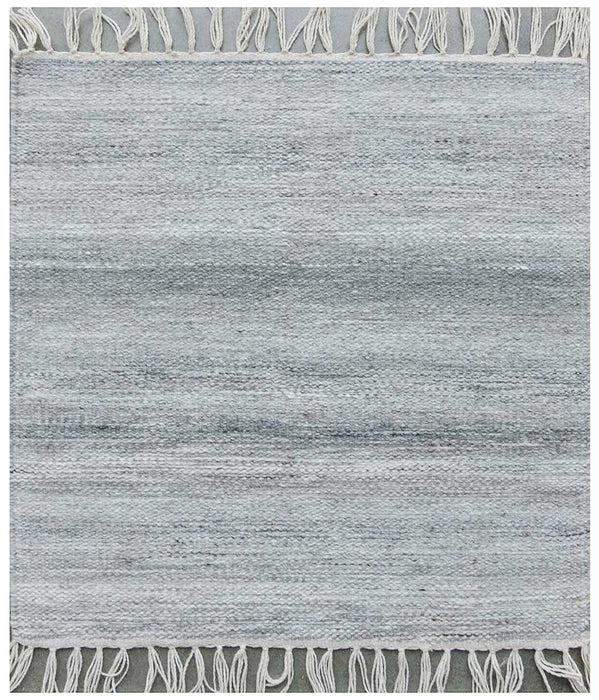 Multi-color Abrash Stripes Outdoor Rug- Grey