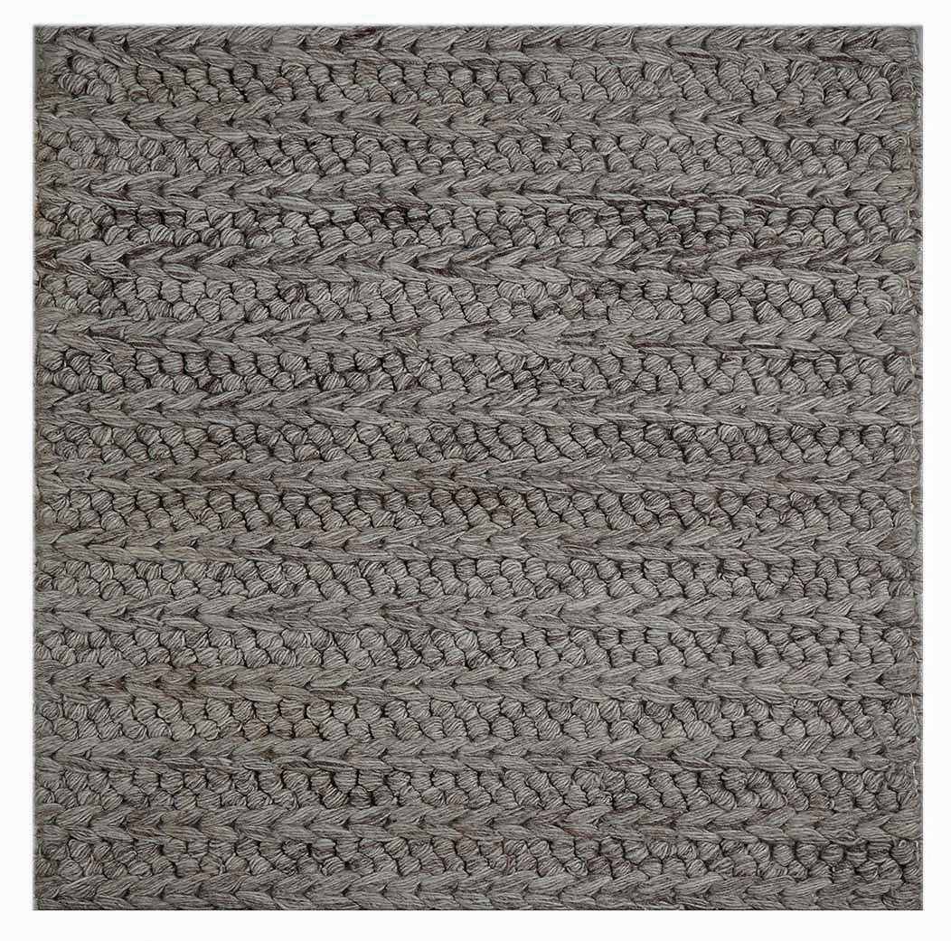 Picture of Textured Chunky Flatweave Outdoor Rug- Taupe — Modern Designer Rugs
