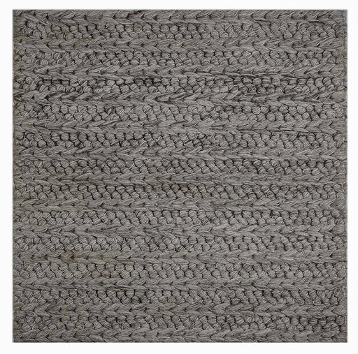 Textured Chunky Flatweave Outdoor Rug- Taupe