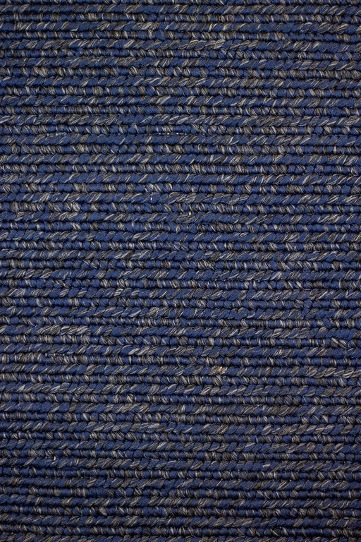 Feathered Blue/ Gray Outdoor Rug