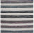 Plainweave Multi-color Stripes Outdoor Rug- A