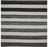 Plainweave Multi-color Stripes Outdoor Rug- E