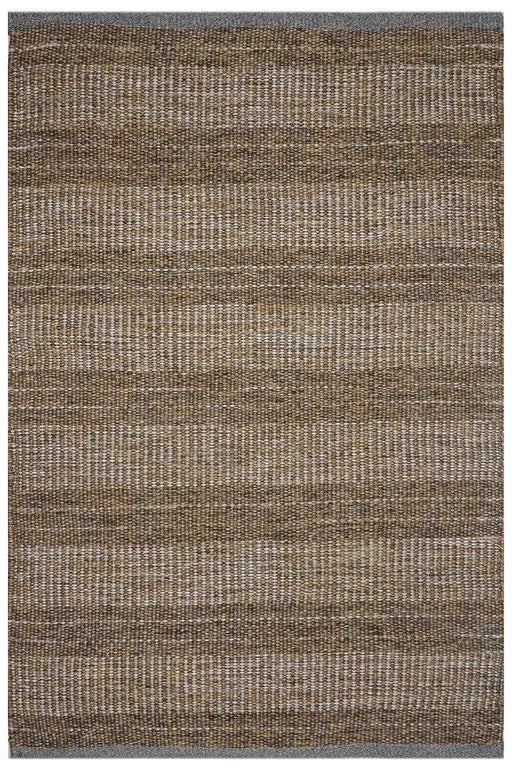 Flatweave Thick Stripes Outdoor Rug- Camel