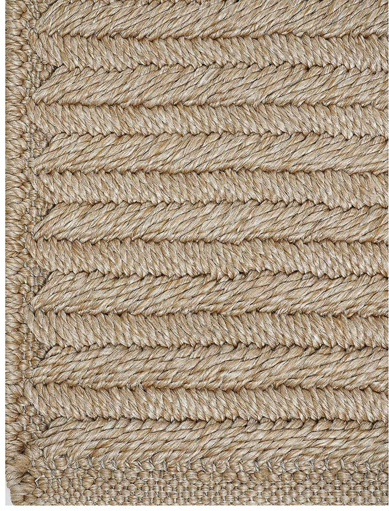 Solid Herringbone Outdoor Rug- Camel — Modern Designer Rugs