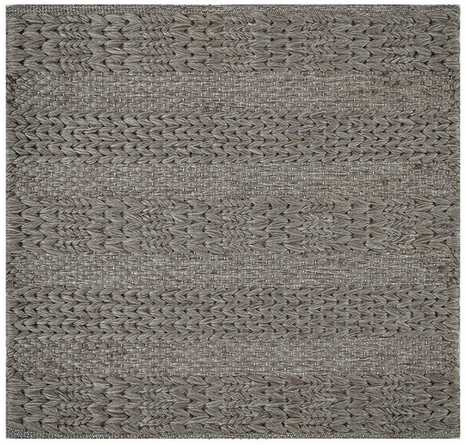 Hand Woven Thick/ Thin Stripes Outdoor Rug-Light Brown