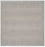 Hand Woven Thick/ Thin Stripes Outdoor Rug- Cream