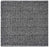 Hand Woven Textured Stripes Outdoor Rug- Black