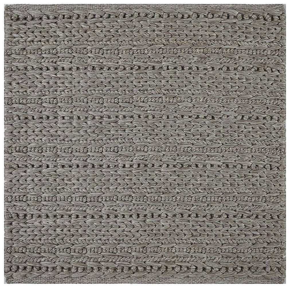 Textured Light Rug Hand Woven Textured Stripes Outdoor Rug- Light Brown — Modern Designer Rugs