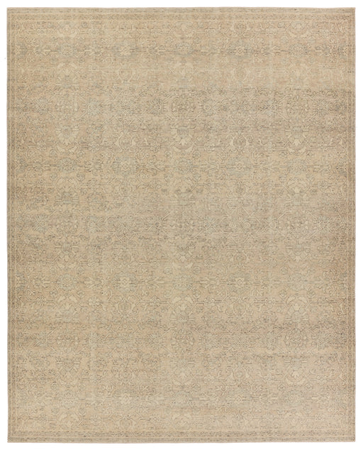 Jaipur Living Earl Hand-Knotted Floral Tan/ Gray Area Rug 