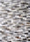 Modern Loom Gray Patterned Leather Rug 3 Main Image
