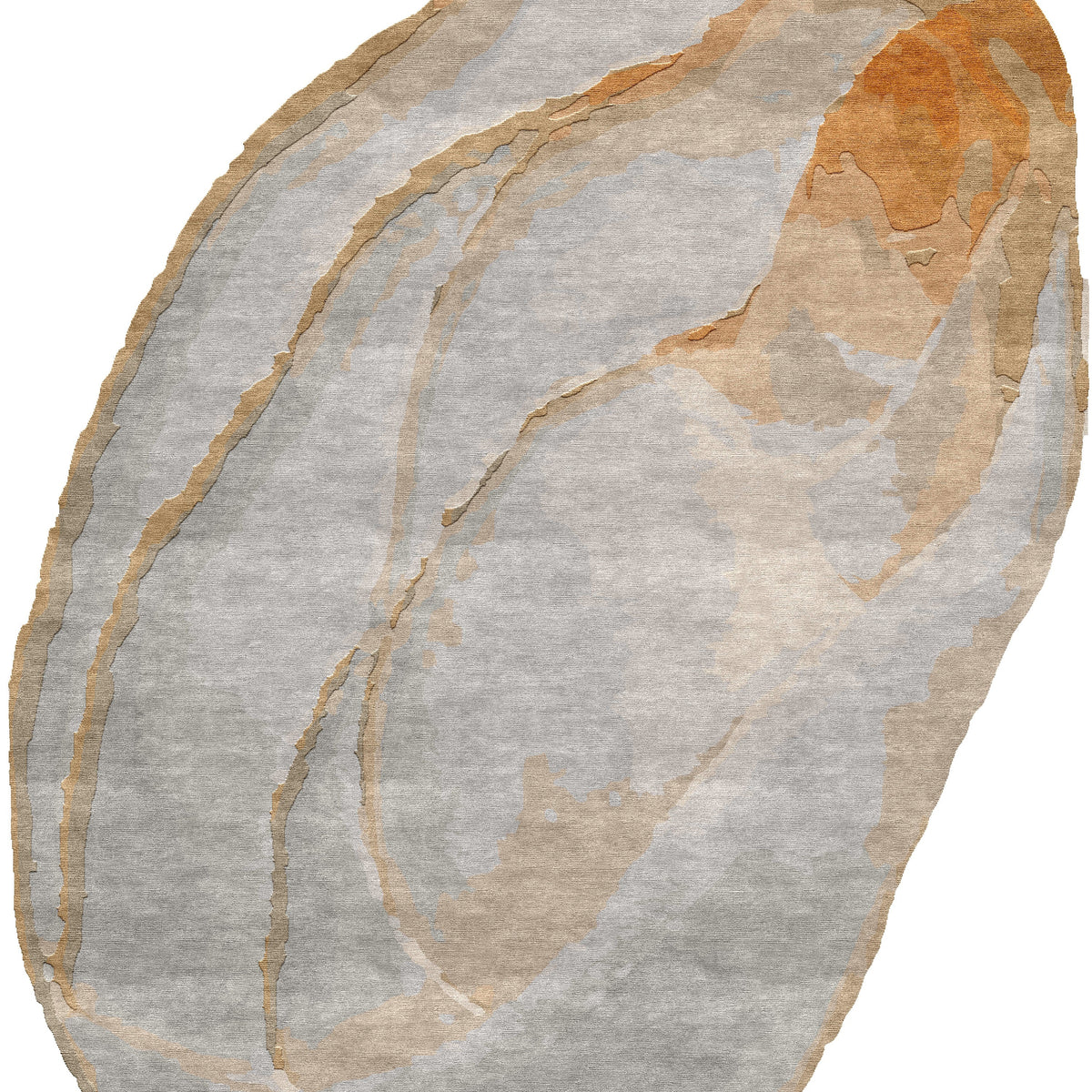 Amorphous F Area Rug — Modern Designer Rugs