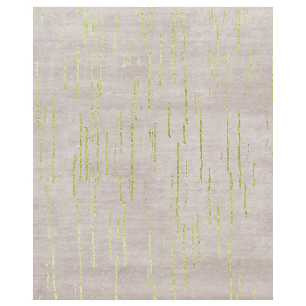 By Second Studio Amabuki Taupe/ Green Area Rug