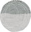 Formations Odd-Shaped Circle Sage/ Gray Area Rug 