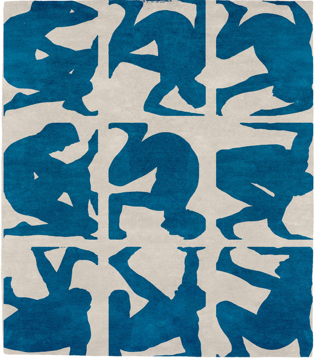 Markered Rug Block Form Signature Rug — Modern Designer Rugs