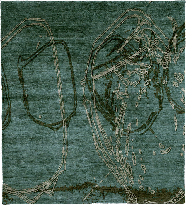 Draw 4 Rug Draw A Hand Knotted Tibetan Rug — Modern Designer Rugs