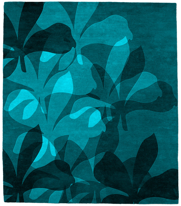 Blossom Turquoise Rug