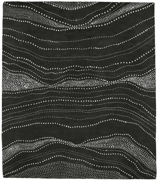 Point Art Charcoal Rug