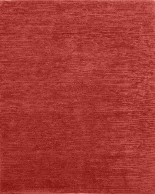 Solid Carmine Shore Wool Rug from the Signature Designer Rugs