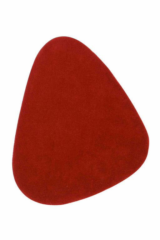 Nanimarquina Red Oddly Shaped Wool Rug 7