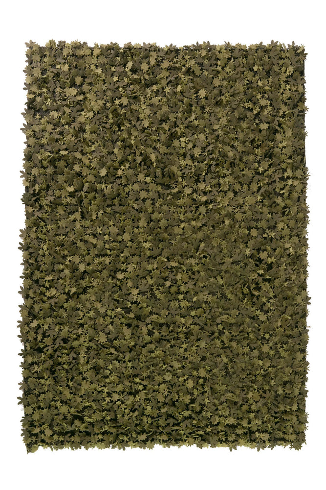 Nanimarquina Green Little Fields of Flowers Rug
