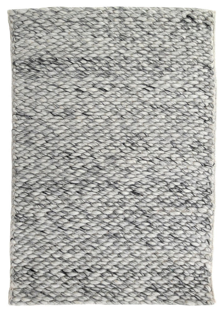Modern Loom Maardu Ivory Gray Felt Shag Rug Main Image