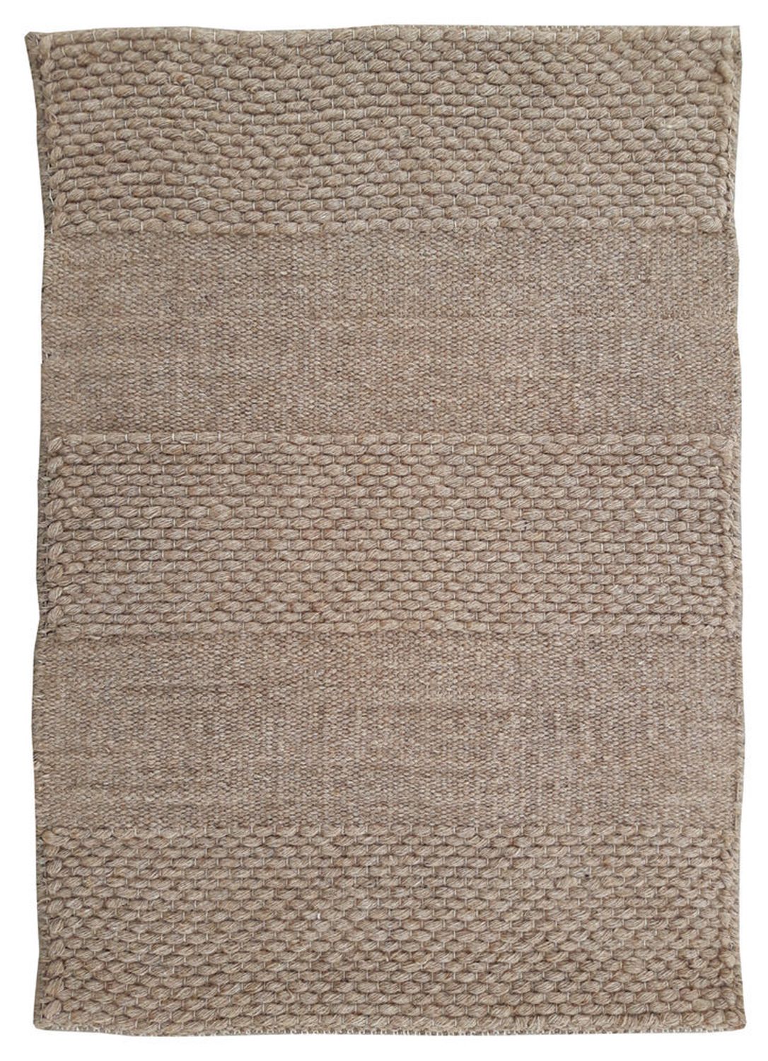 Modern Loom Vale Brown Felt Shag Rug — Modern Designer Rugs