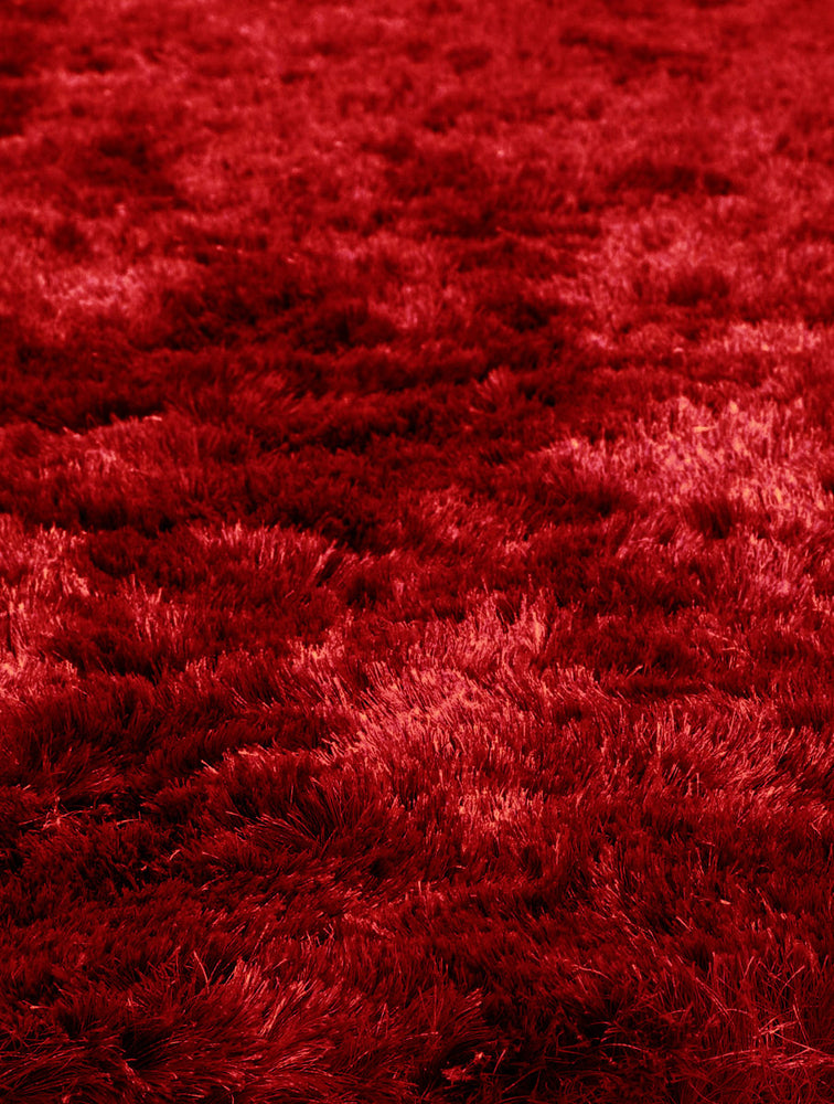Quirk Red Shag Rug