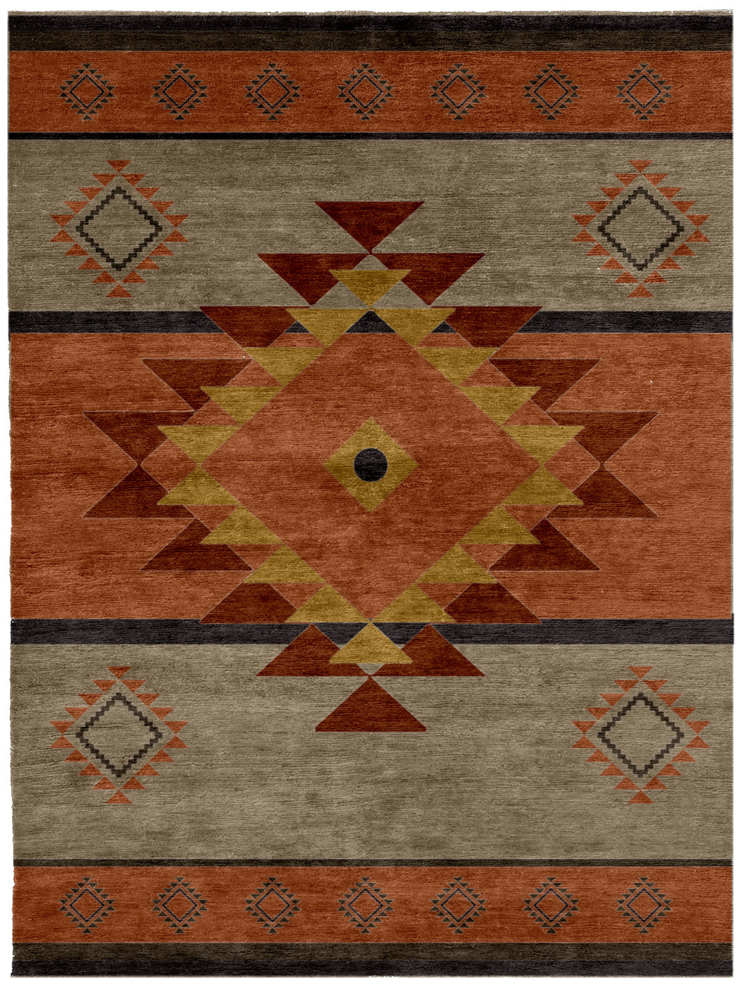 Yellowstone Rugs Yellowstone A Southwestern Area Rug — Modern Designer Rugs
