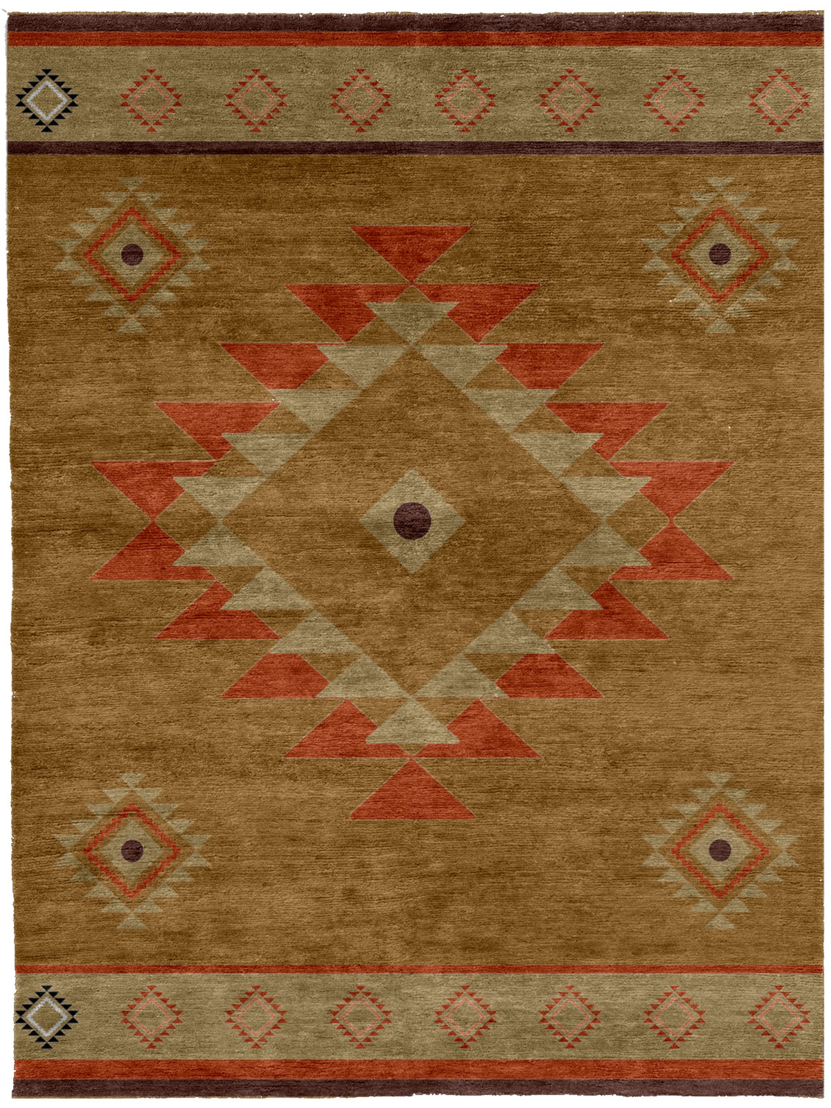 Yellowstone B Southwestern Area Rug — Modern Designer Rugs